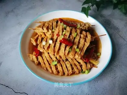 Halogen tofu string