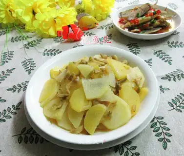 Spuded potatoes