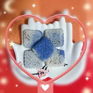 Butterbean ice cream mooncake
