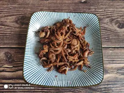 Roasted octopus