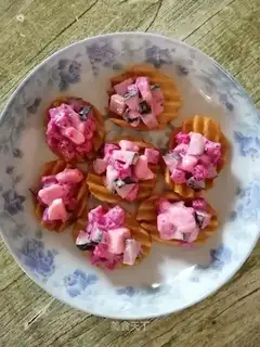 Potato fruit salad