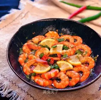 Cream shrimp