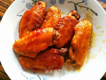 Red chicken wings