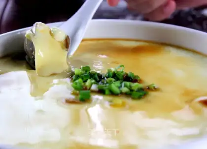 Abalone steamed eggs