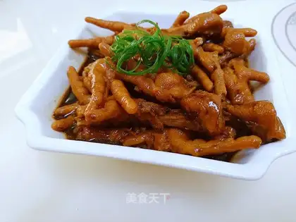 Beer chicken claws