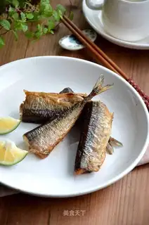 Fried swordfish