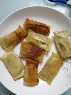 Homemade banana pie