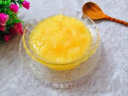 Peaches sauce