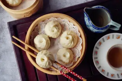 Salted eggs, pork buns