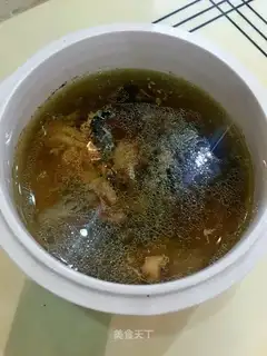 The chicken crotch soup