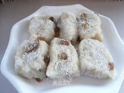 raisin rice cake