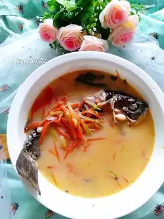 Double silkfish soup
