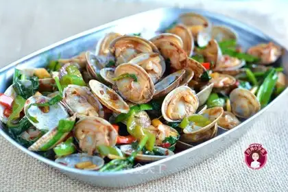Pop-fried clams