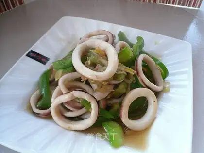 Blue pepper squid