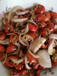 Spicy shrimp tail