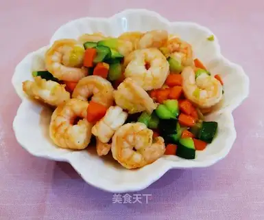 cucumber shrimp
