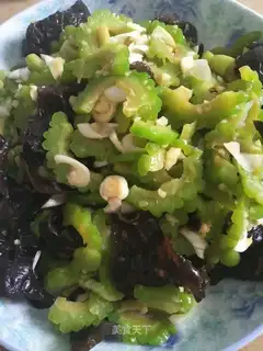 A cold, bitter melon