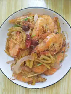 Spicy shrimp