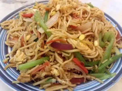 The deliciouss always make noodles