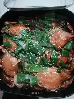 Crabs with sauce