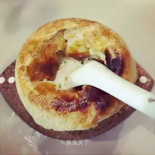 Souffle cream abalone soup