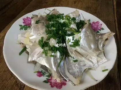 A white-burned minnow