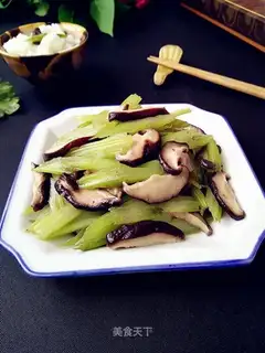 Fry mushrooms