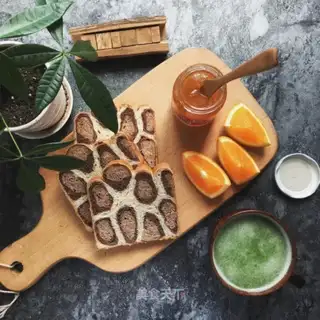 Leopard toast