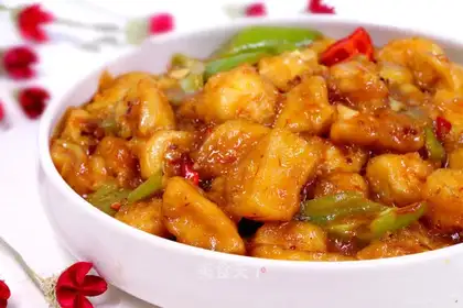 Red burning Japanese tofu