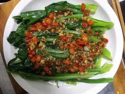 Garlic barley