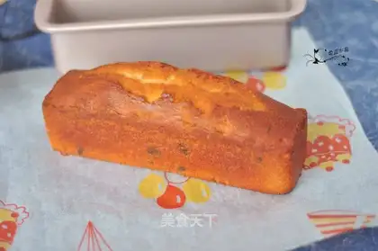 Red bean pound cake