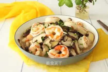 Shrimp mushrooms are dry