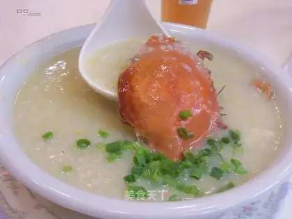 Crab congee