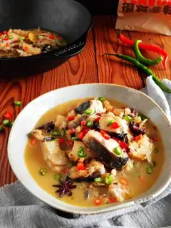 Iron pan fish