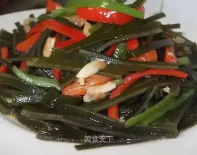 stir-fried shredded seaweed