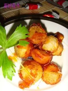 Pulled potato balls