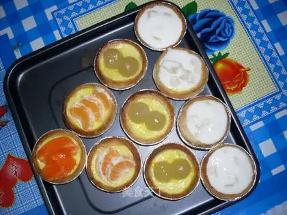 fancy egg tarts