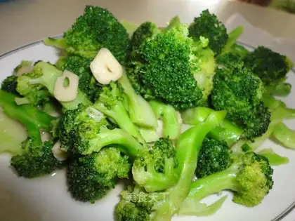 Garlic broccoli