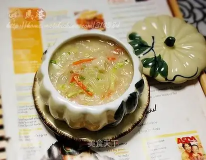Radish vermicelli pimples soup