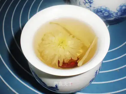 Chrysanthemum and hawthorn tea