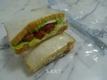 Homemade sandwich