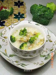 Broccoli clam porridge