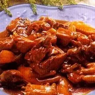 braised chicken nuggets