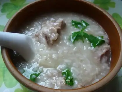 White radish bone porridge