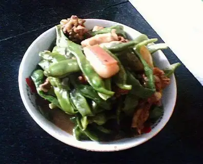 Home-cooked roasted beans