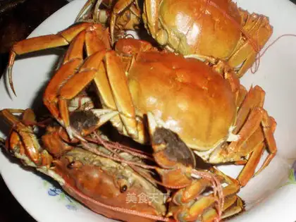 steamed crab