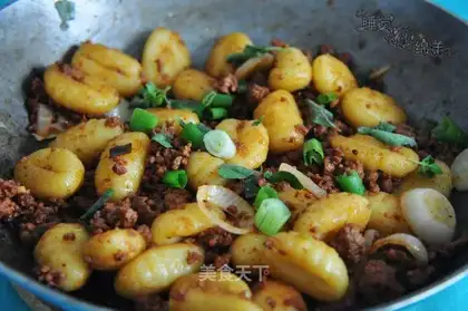 Minced pork Gnocchi