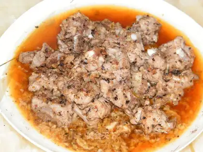 Ribs with black bean sauce