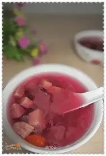 Purple sweet potato snow syrup