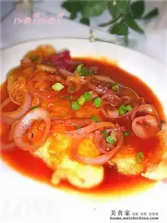 Sweet and sour fish steak